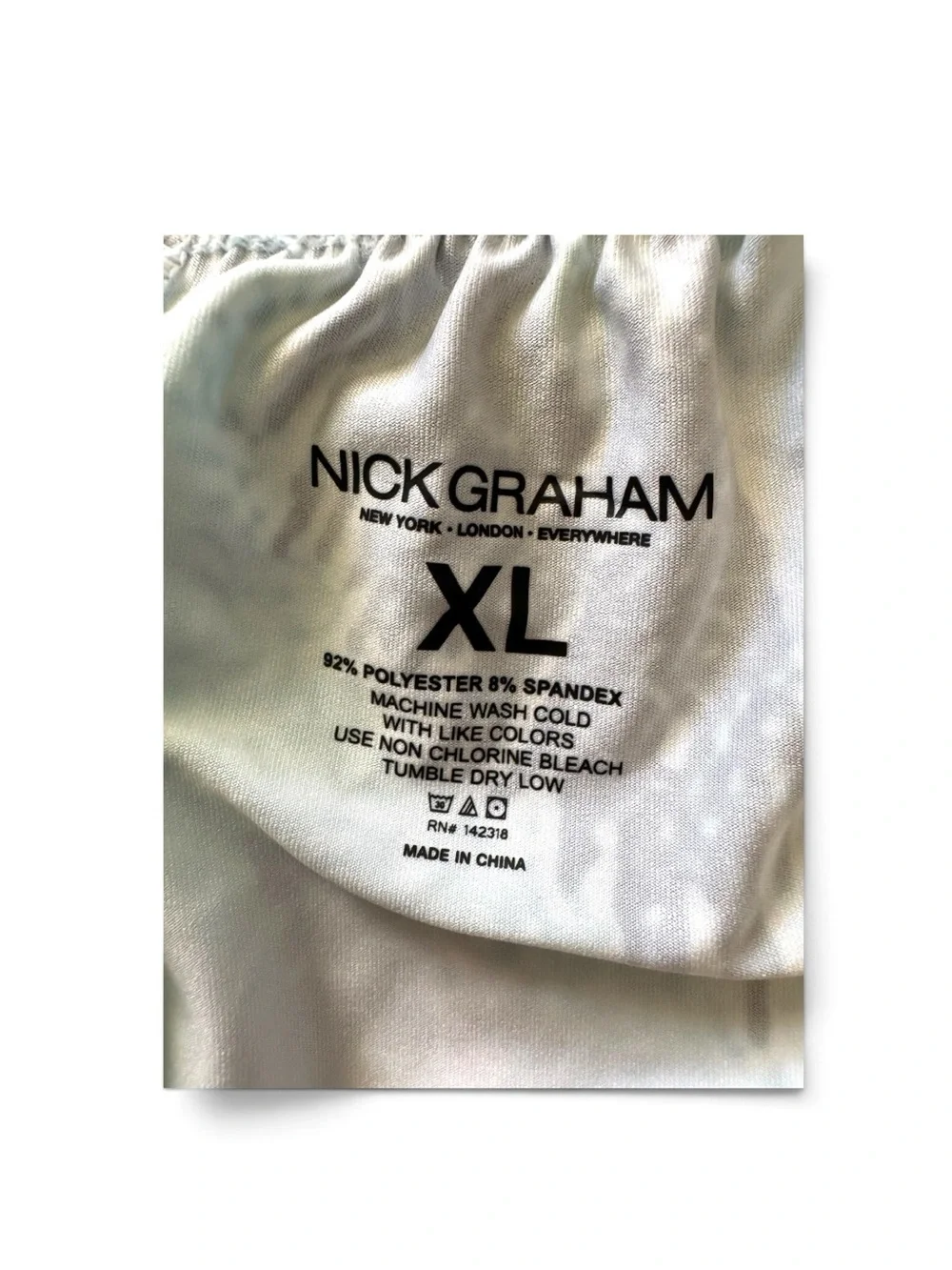 Nick Graham Men’s Boxer Briefs XL Retro Beach Print Stretch Underwear NWT